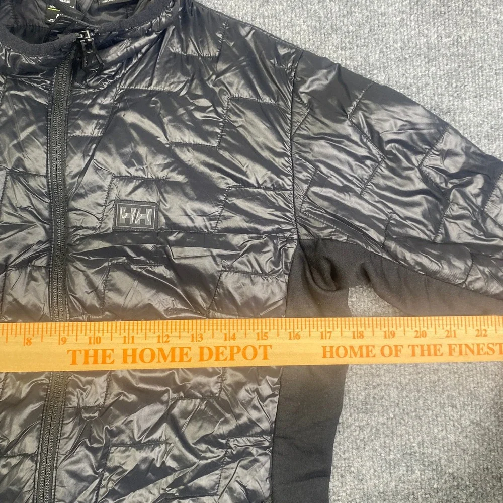 Helly Hansen Lifaloft Hybrid Insulated Jacket Black Womens Small Hooded Zip Up - Picture 6 of 10